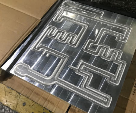 custom friction stir welding cold plate