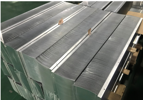custom skived fin heat sink