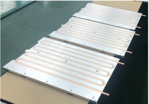 custom copper tube cold plates