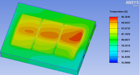 design FSW liquid cold plate